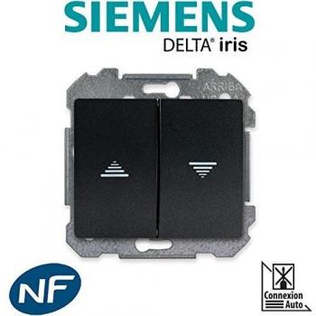 Interrupteur Siemens pour Volet Roulant Anthracite Delta Iris