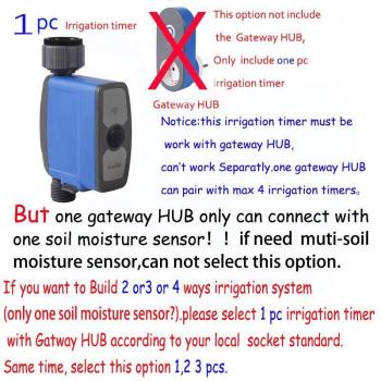 TuyaAutoWater WiFi Garden Scheduler with Rain Sensor