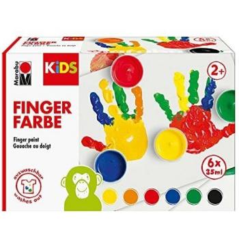 Marabu KiDS 6er Fingerfarben-Set