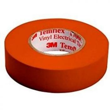 Temflex 1500 – 15 mm breites Elektro‑Isolierband in Orange (3