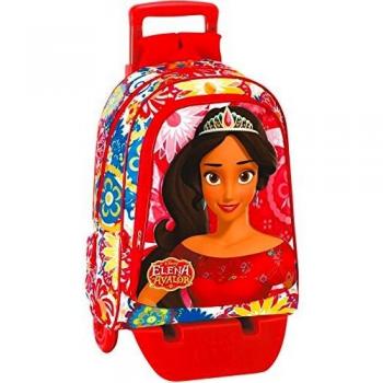 Mochila Elena de Avalor con ruedas 43cm