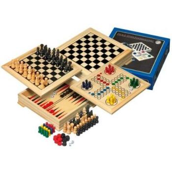 Portable Wooden Game Pack