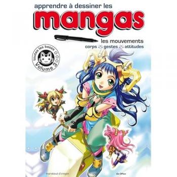 Apprendre a dessiner les mangas Tome 3 : les mouvements : corps, gestes, attitudes