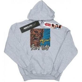 Mädchen Kapuzenpullover mit Chewbacca-Motiv