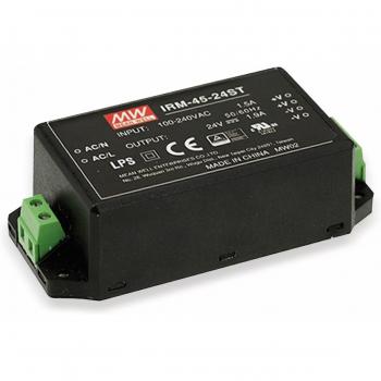 Alimentation encastrable Meanwell IRM‑45‑5ST 5 V, 8 A, 40 W AC‑DC