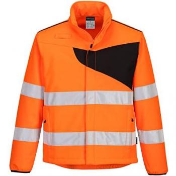 Veste Softshell Portwest 4XL Sécurité Orange/Noir