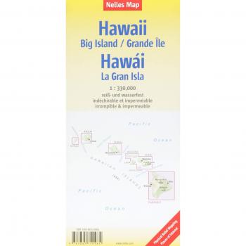 Hawaii: The Big Island | Hawaii: Grande Île | Hawái: La Gran Isla: 1:330.000 | reiß