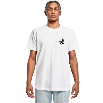 Herren T-Shirt Mister Tee Not Afraid – XXL – Weiß – 100 % Baumwolle, Kurzarm