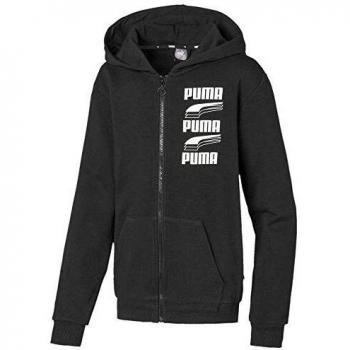 Puma Black Rebel Bold Tr Jacket for Boys 7-8 Years