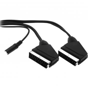 Cavo Audio‑Video G&BL 657 (Scart M + 3,5 mm) – 2 m – Nero