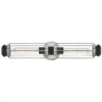 Hochwertige Chrom‑Wandlichtmasthead – 2‑Licht, 61 cm, IP44