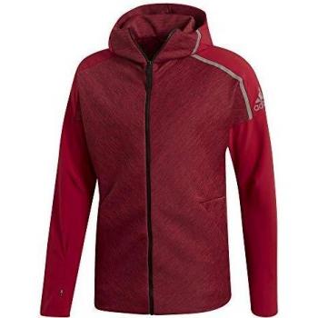 Adidas ZNE Hybrid Kapuzenpullover Herren, Weinrot S