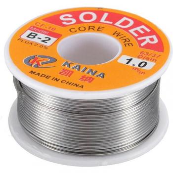 63/37 1 mm Tin Lood Flux Soldeerdraad 100g Rol