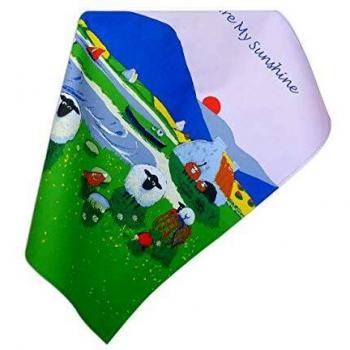 Sunny Field Flannel Washcloth