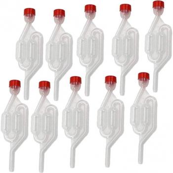 Paquet de 10 soupapes S-forme avec bouchon de bière en liège