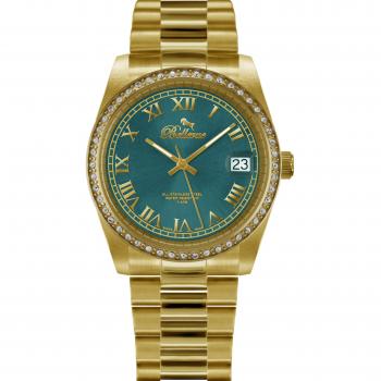 Reloj Mujer Bellevue I.16 (Ø 27 Mm) Acero Inoxidable Gris Mariposa 5 Atm Azul