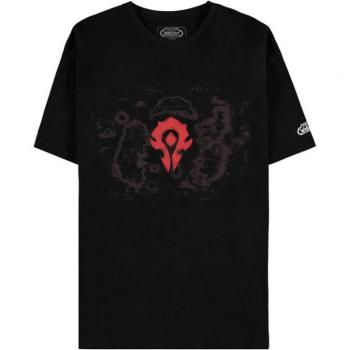 Camiseta de algodón 100% de World of Warcraft con logotipo de la Horda