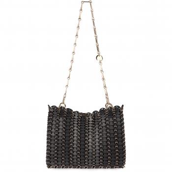 Rabanne Women's Black Chain Handle Bag