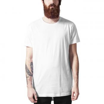 Urban Classics Herren Rundhals T-Shirt Long Tail Tee Mehrfarbig (Wht 243), Large