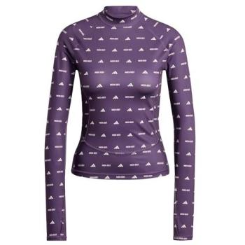Base Layer Haut Longues Manches Adidas Purple MoonBoot