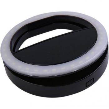 Luz de Maquillaje con Espejo para Teléfono