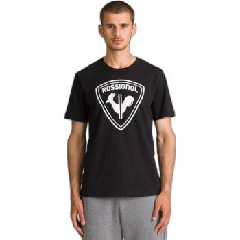 T-Shirt Premium Preto XXL Rossignol com Estampa Rossi