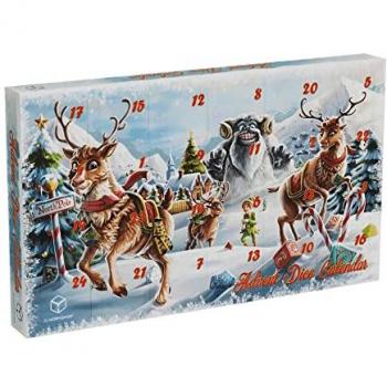 Calendrier de l'Avent avec Dés Mystères