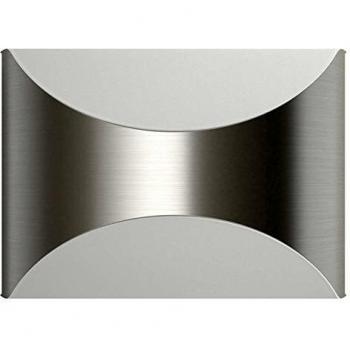 Herb Philips 1729947P3 Lampada a Parete 6W 230V Inox Argento
