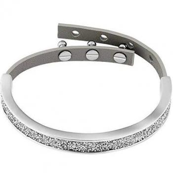 Bracciale Adore 5260435 Grigio in Pelle 6 cm