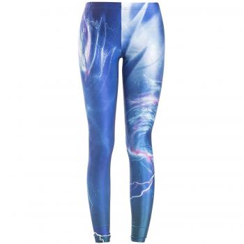 Full Volume EMP Leggings Lila‑Azul S – Talla Pequeña, Gran Soporte
