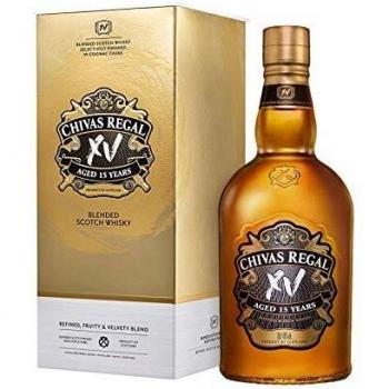 Chivas XV Gold 15 Years Scotch Whisky Limited Edition Gift Set