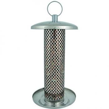 Mangeoire silo pour graines et noix d'oiseaux