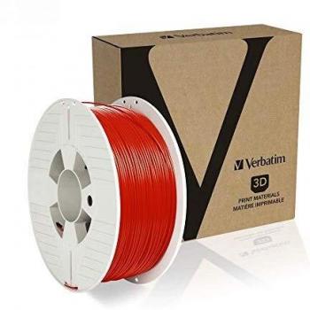 Verbatim PETG Red 3D Printer Filament, 1 kg