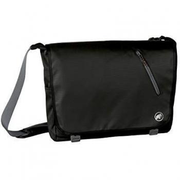 Mammut Messenger Square Schwarz: kompakte Umhängetasche (32 × 22 × 15 cm, 14 L)