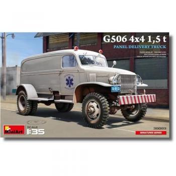 Camión G506 4x4 1,5Tn escala 1:35 MiniArt