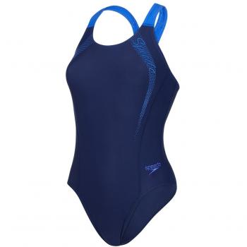 Speedo Women's Navy/Blue Medalist Bikini Set Size 38