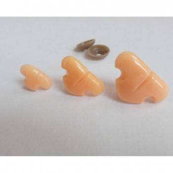 Accessoire nez animal en plastique – lot 30 unités (dimensions 17 × 12 mm / 15 × 24 mm / 19 × 29 mm)
