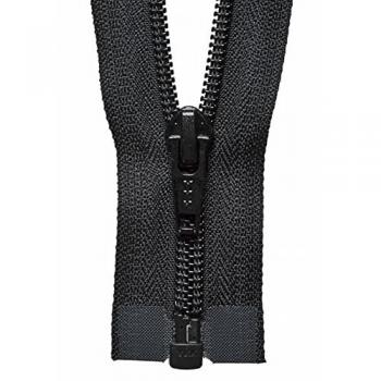 Groves & Thames 56cm Black Open End Zipper