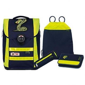 Ergo Primero McNeill Schulranzen – 4‑teiliger DIN-Snake-Set