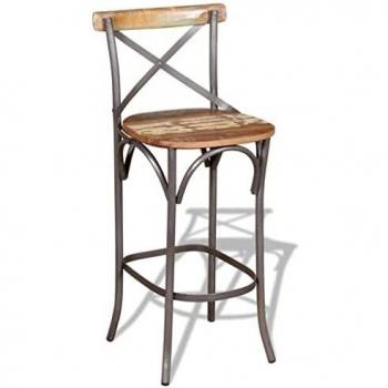 Reclaimed Wood Bar Chair