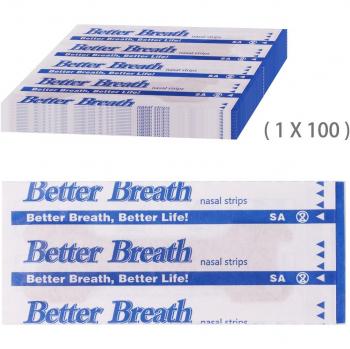 Patchs Nasaux contre le Ronflement Incutex 100 – Large