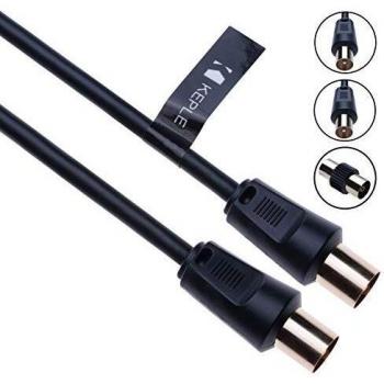 Satellite Receiver Extension Cable – 20m Dual Plug Coupler