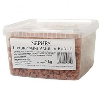 Sephra Mini Classic Vanilla Fudge Pieces – 2 kg