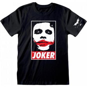 T-shirt nera unisex Batman: Il Cavaliere Oscuro con poster