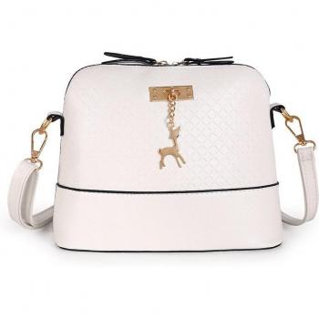 Bolso de hombro con cremallera