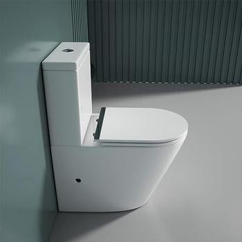 Durovin Rimless Technology Close‑Coupled Toilet with Soft‑Close Seat & Cistern