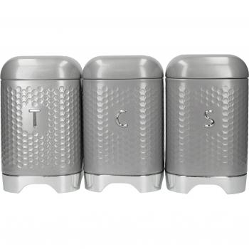 4-Piece Lovello Kitchen Canister Set with Whistling Kettle