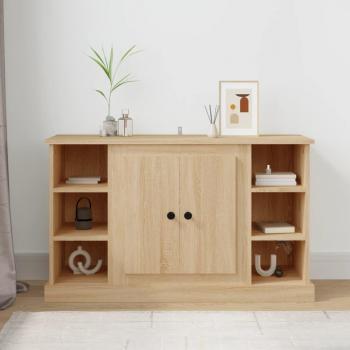 Sonoma Oak Engineered Wood Sideboard 100x35.5x60 cm