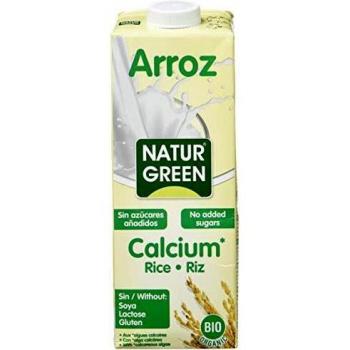 Bebida De Arroz Calcium NaturGreen 1 L