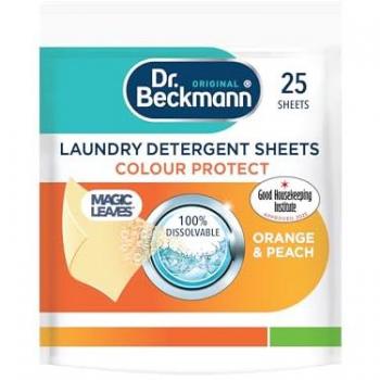 Dr. Beckmann Orange Laundry Detergent Sheets – 25 Pieces